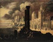 Landscape with Buildings - 蒙素·德斯德里奥